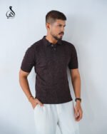 The Noble Texture Polo - Deep Chocolate - Image 3