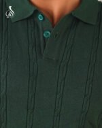 The Noble Texture Polo - Deep Forest Green - Image 2